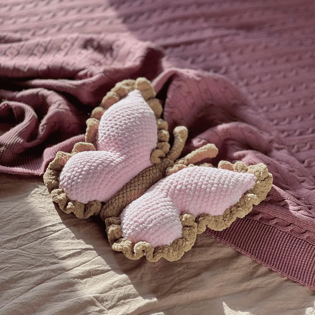 Crochet Butterfly Pillow Pattern